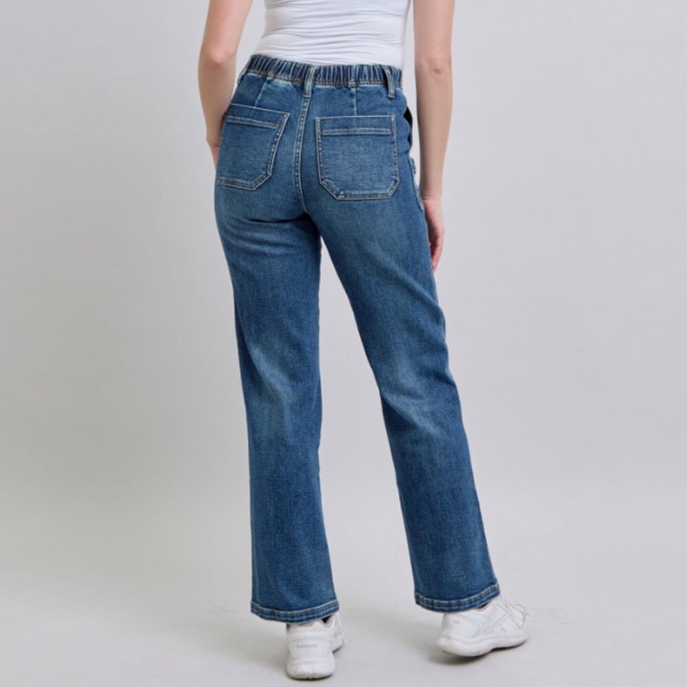 Judy Blue Drawstring Wide Leg - Picture 3 of 5